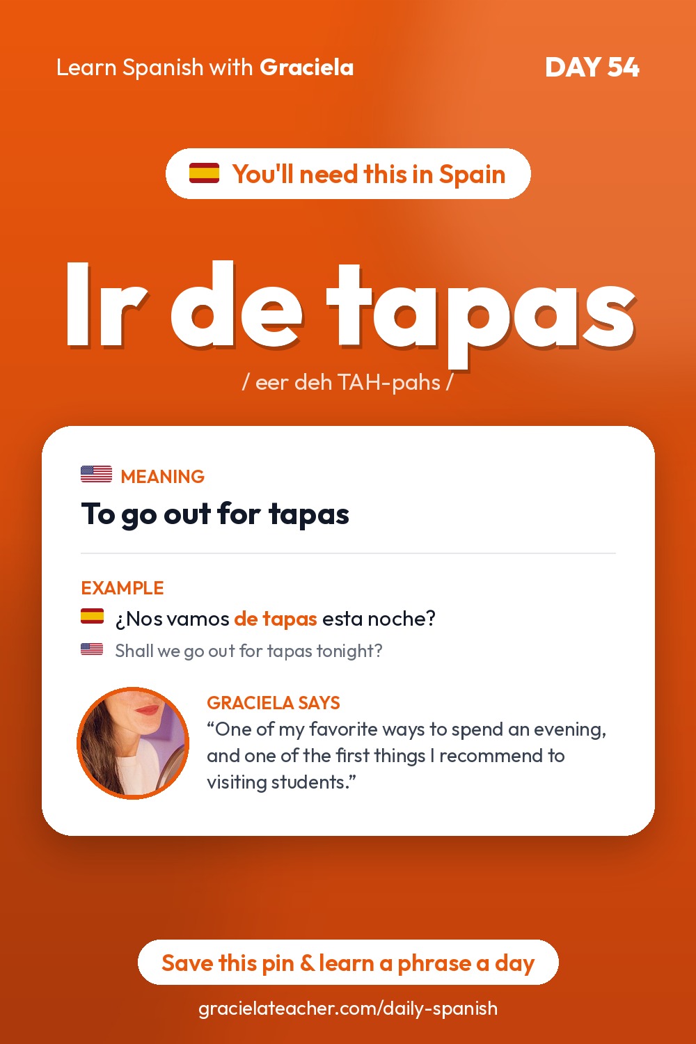 Ir de tapas — To go out for tapas